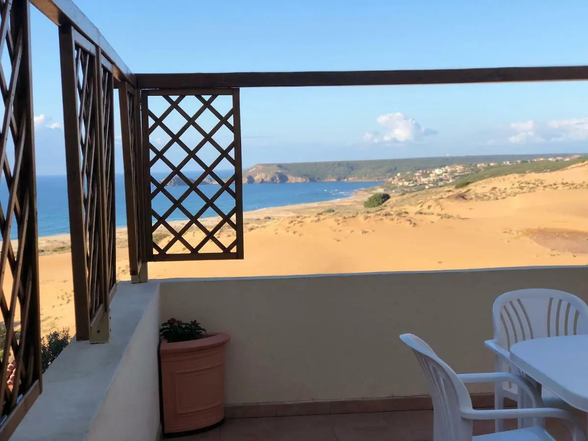 Torre dei Corsari mit Aussicht auf Meer und Dune Ferienhaus Torre dei Corsari