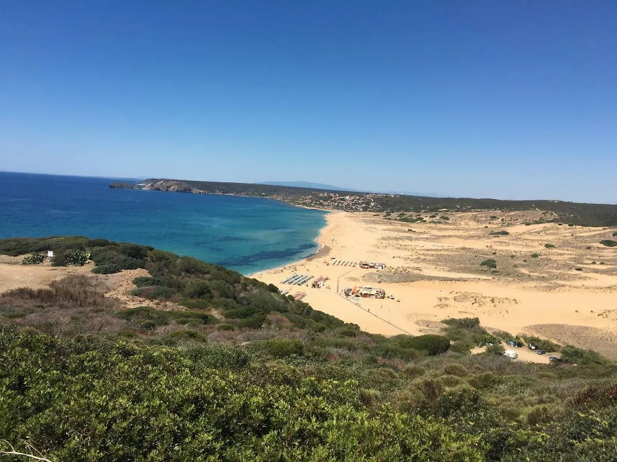 Ferienhaus Torre dei Corsari mit Aussicht auf Meer und Dune